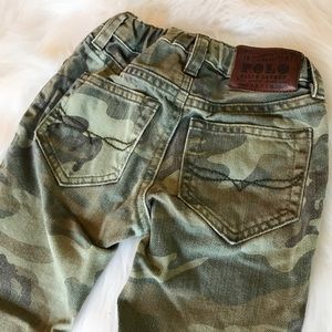 Ralph Lauren Polo Boys Camouflage Jeans Camo